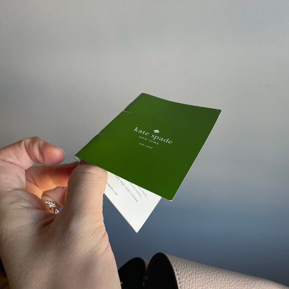 Kate Spade New York Eva Small Top Handle Crossbody Bag Blush Pebbled Leather - Picture 11 of 13